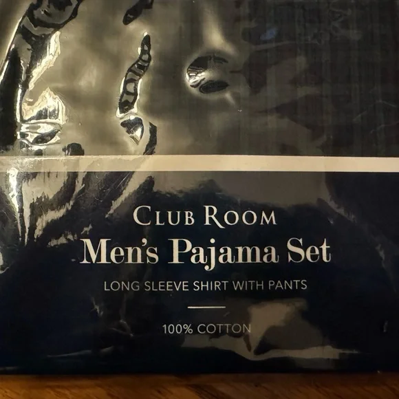 Club Room Men’s Pajama Set 100% Cotton NWT - Picture 9 of 10